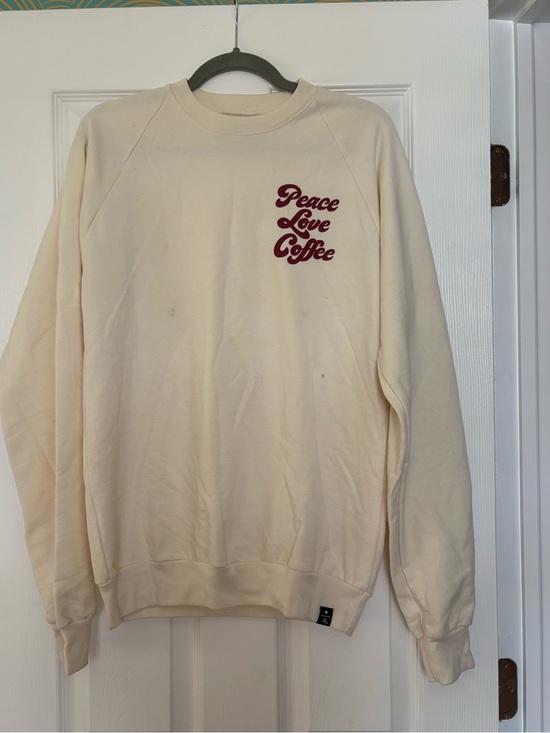 Starbucks Tops - Starbucks Reserve Cream Crewneck Sweatshirt